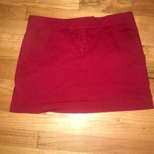 J crew red mini